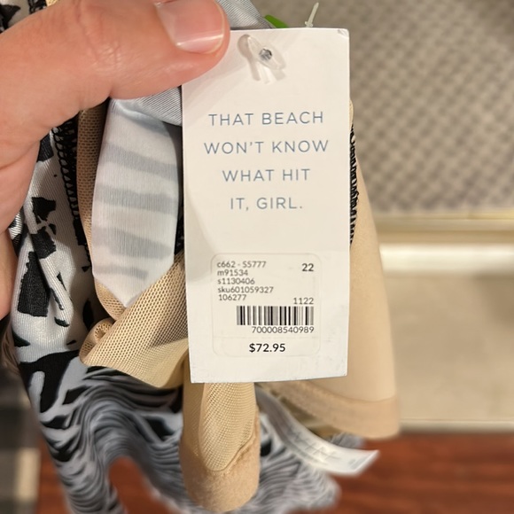 Women’s Cacique swim tankini top - Picture 4 of 5